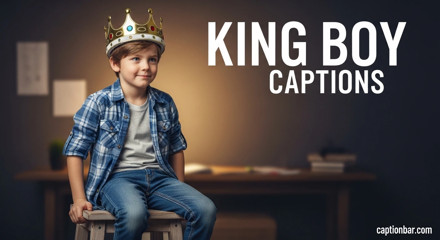 King Boy Captions