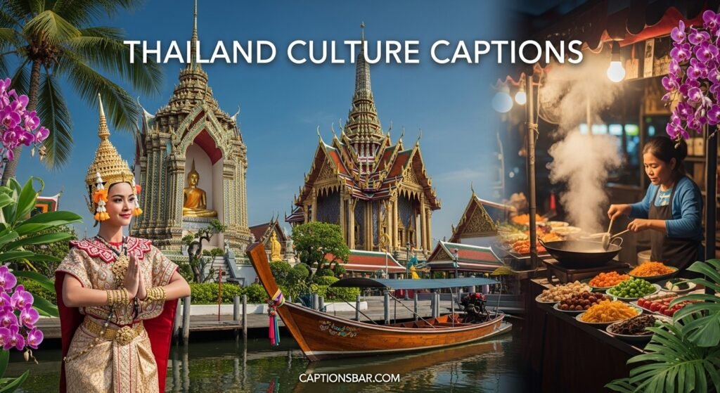 Thailand Culture Captions