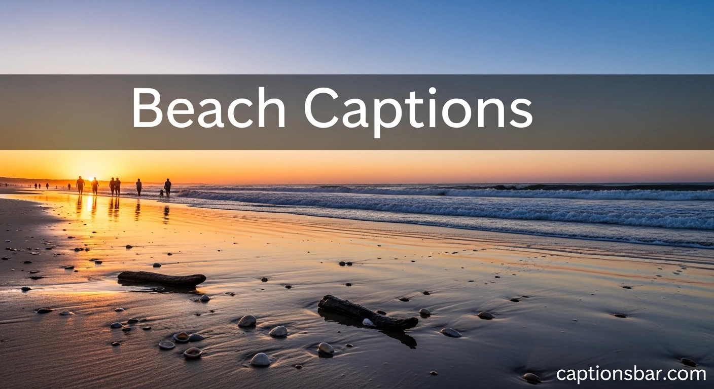 Beach Captions