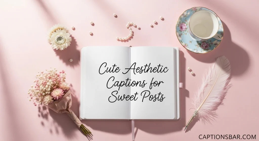 Cute Aesthetic Captions for Sweet Posts