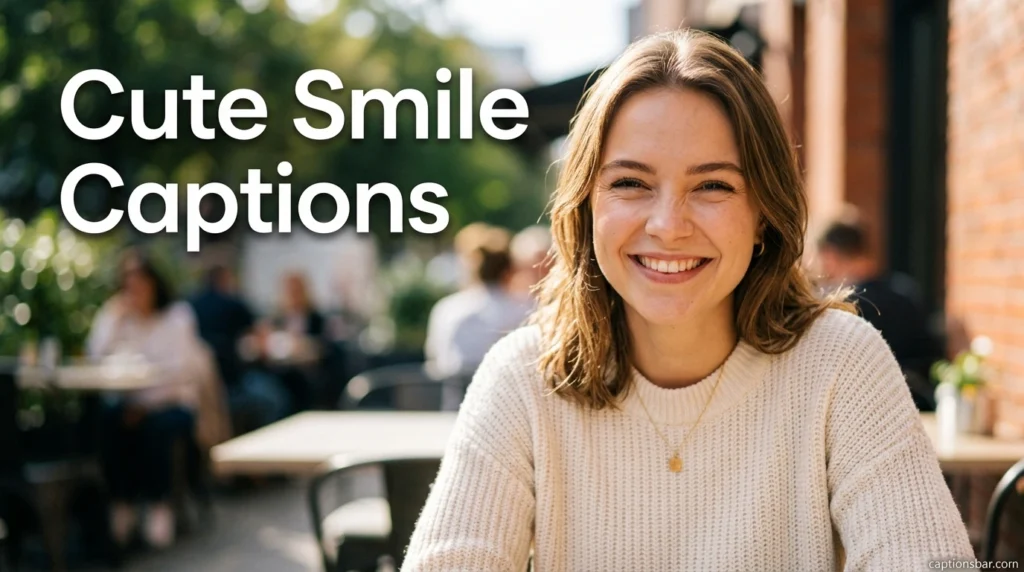 Cute Smile Captions