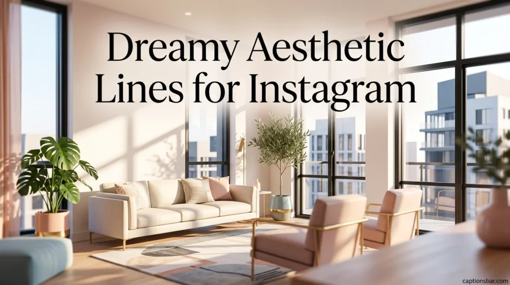 Dreamy Aesthetic Lines for Instagram