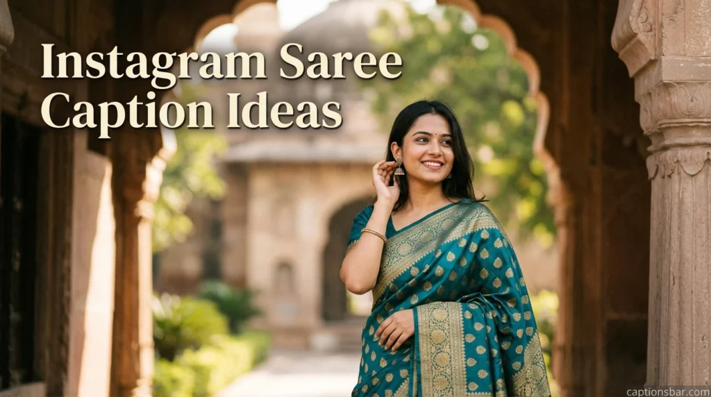 Instagram Saree Caption Ideas