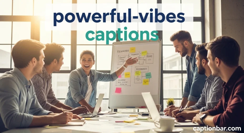 Powerful Vibes Captions