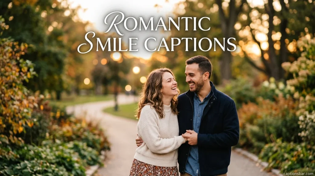 Romantic Smile Captions