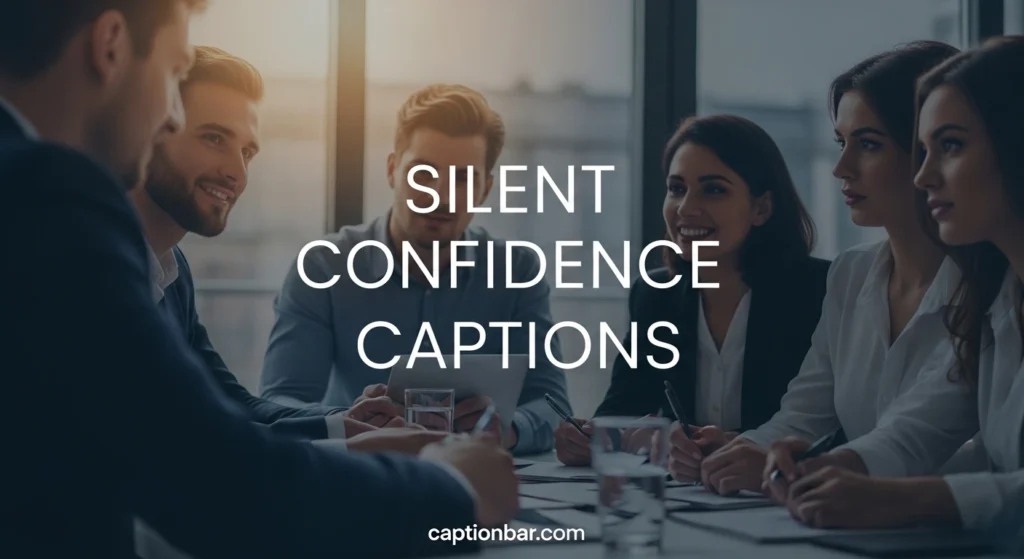 Silent Confidence Captions