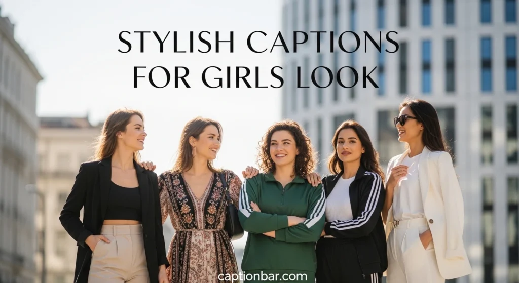 Stylish Captions for Girls Look
