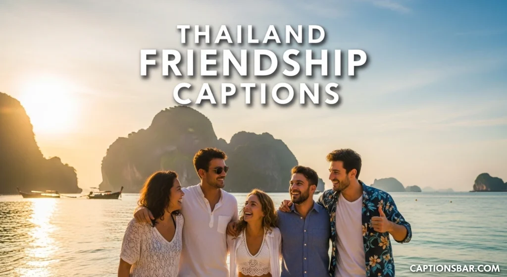 Thailand Friendship Captions