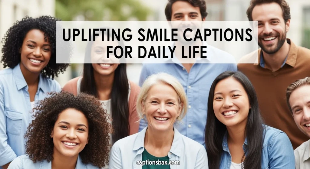 Uplifting Smile Captions for Daily Life