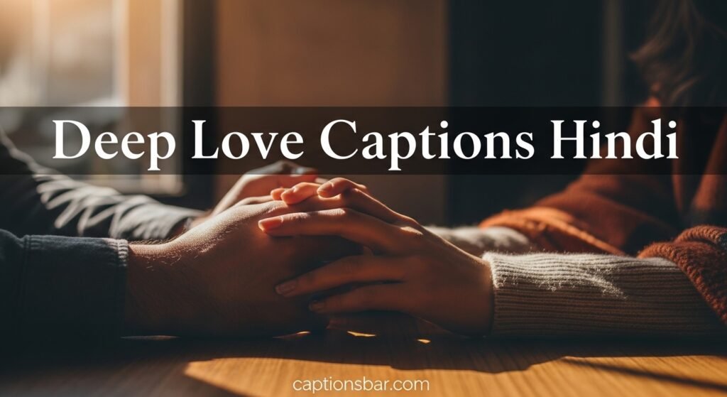 Deep Love Captions Hindi