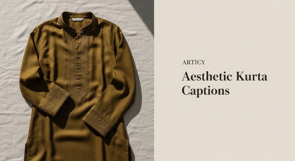 Aesthetic Kurta Captions