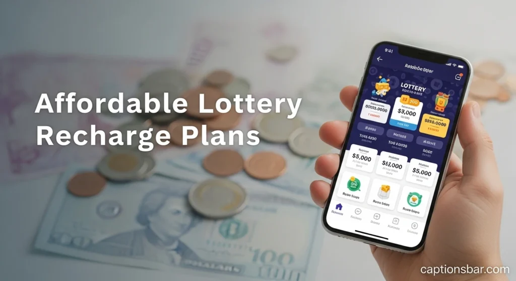 Affordable Lottery Recharge Plans