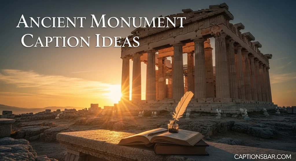 Ancient Monument Caption Ideas