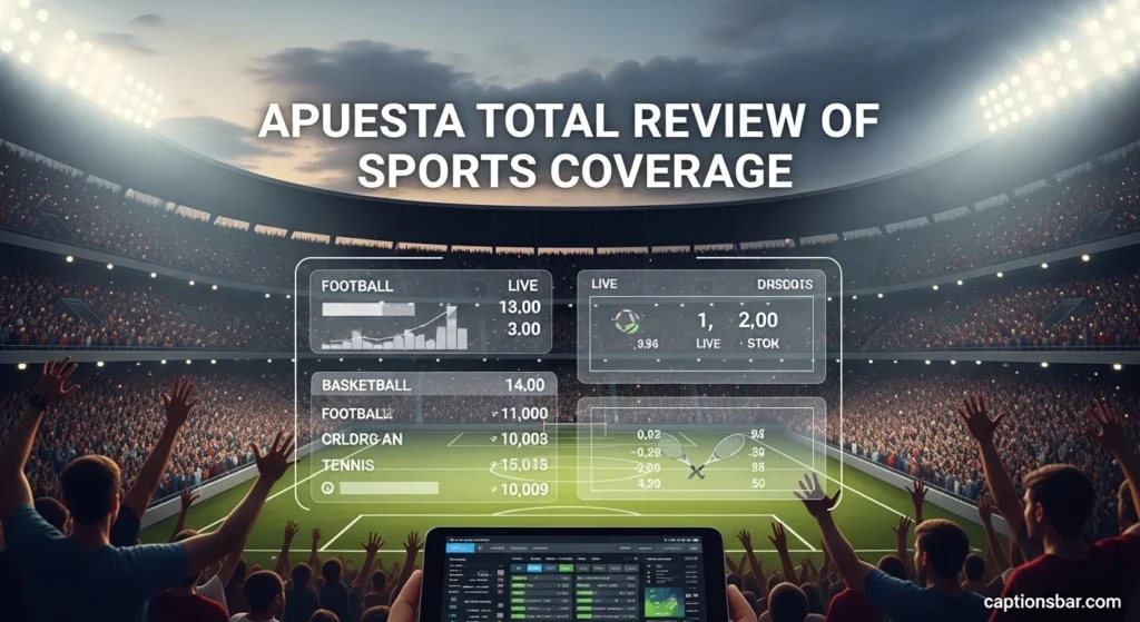 Apuesta Total Review of Sports Coverage
