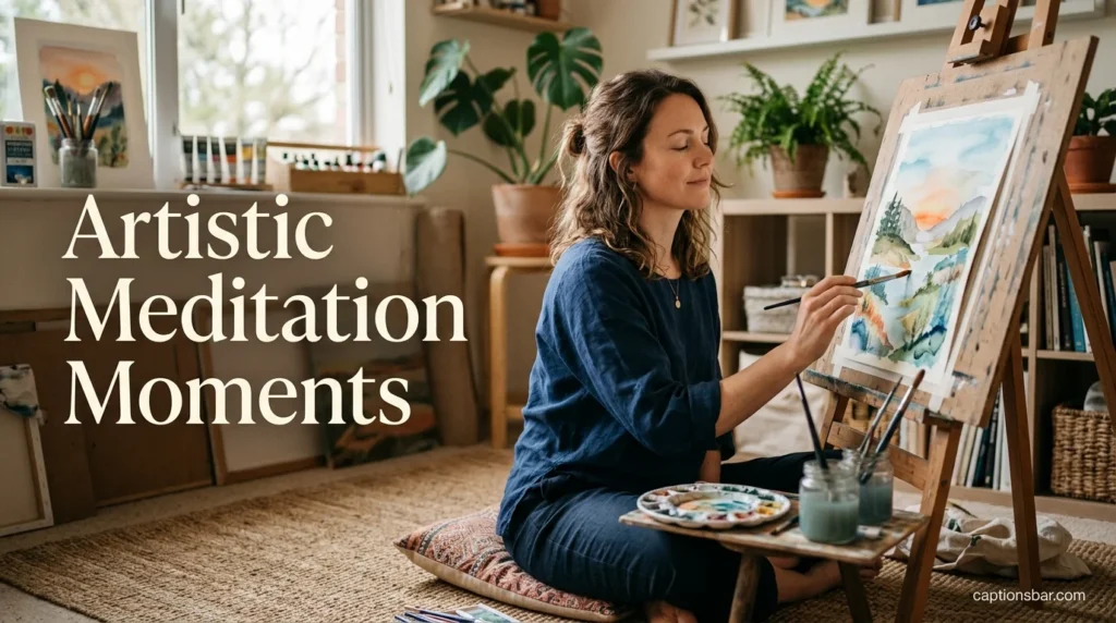 Artistic Meditation Moments