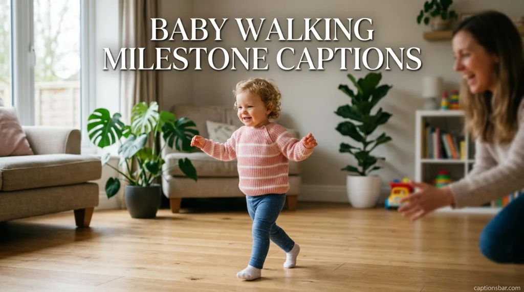 Baby Walking Milestone Captions