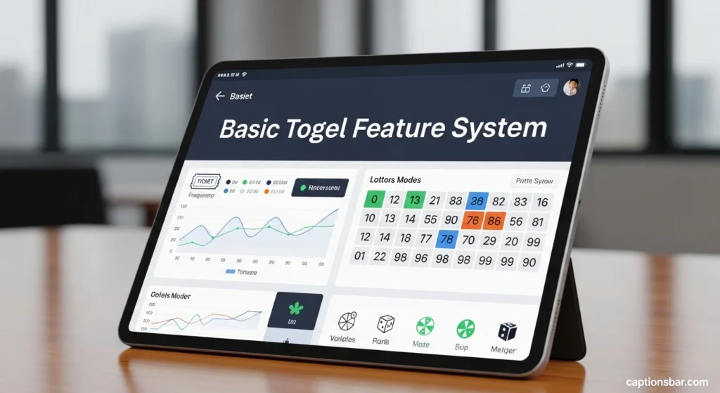 Basic togel feature system