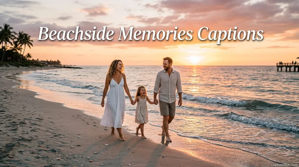 Beachside Memories Captions