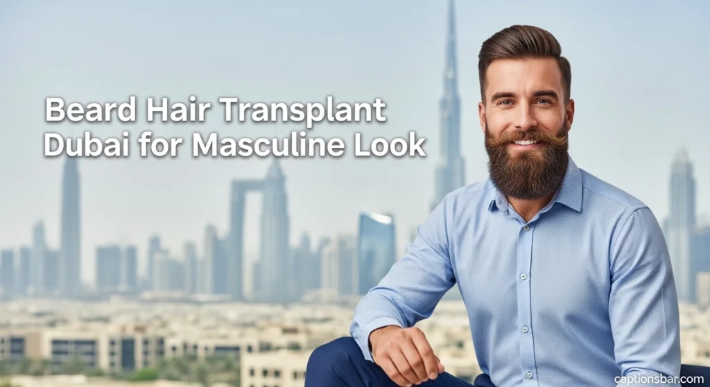 Beard Hair Transplant Dubai for Masculine Look