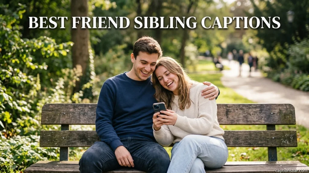 Best Friend Sibling Captions