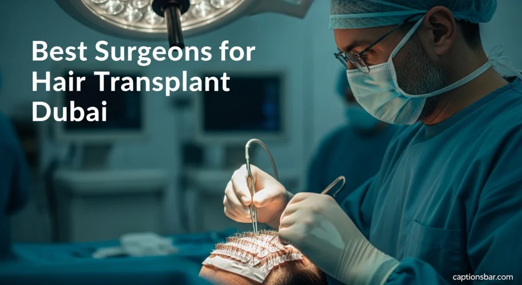 Best Surgeons for Hair Transplant Dubai