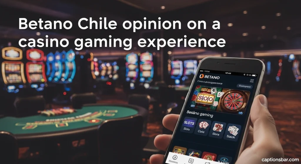 Betano Chile opinion on casino gaming experience