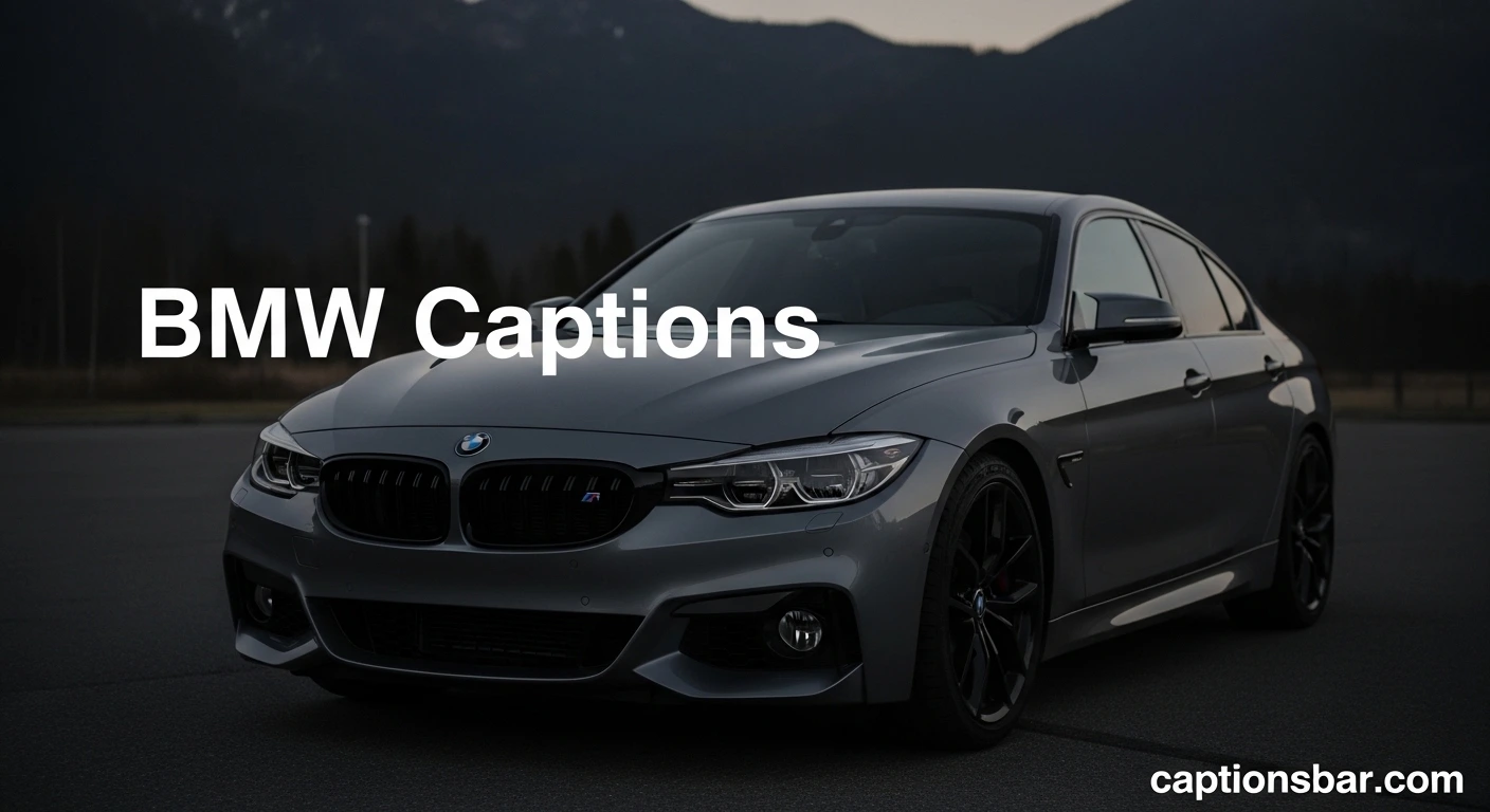 BMW Captions