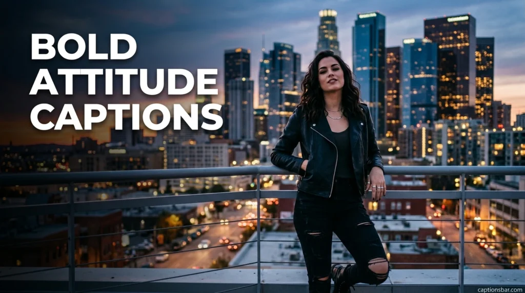 Bold Attitude Captions