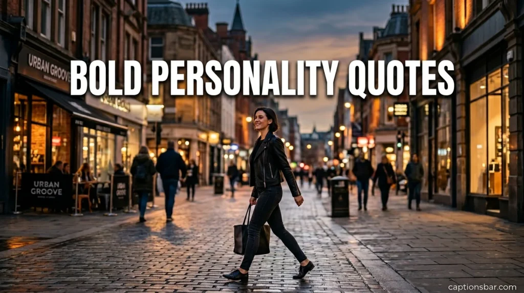 Bold Personality Quotes