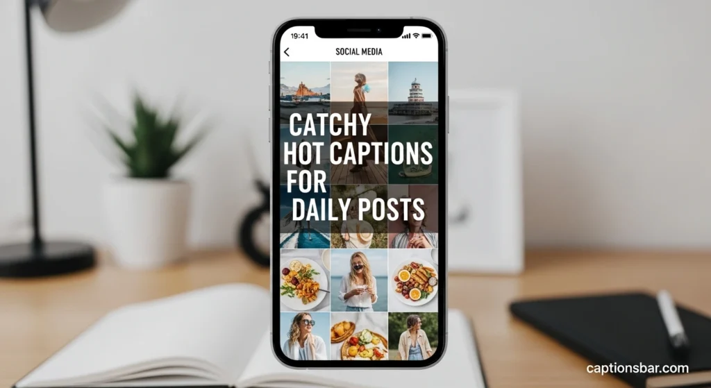 Catchy Hot Captions for Daily Posts
