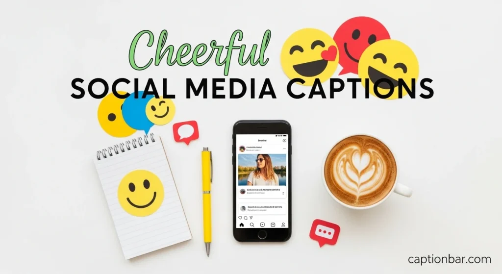 Cheerful Social Media Captions