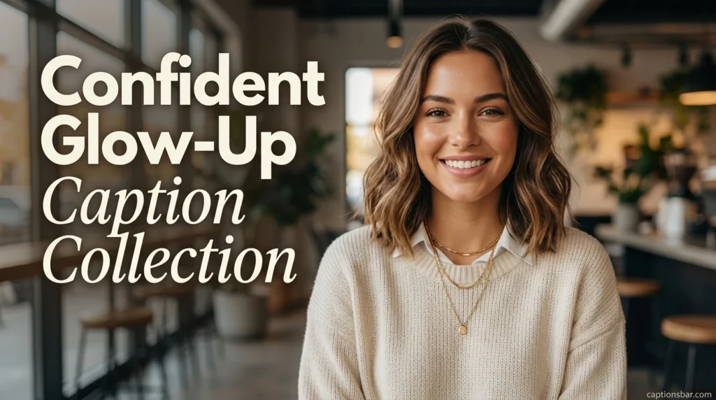 Confident Glow-Up Caption Collection