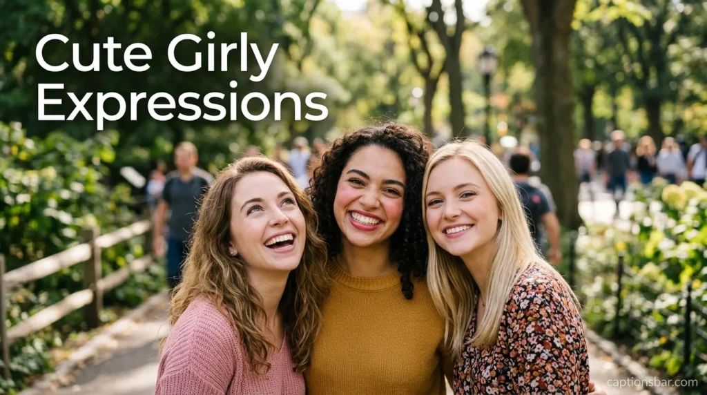 Cute Girly Expressions