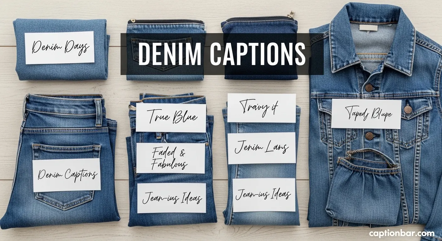 Denim Captions