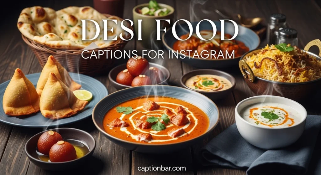 Desi Food Captions for Instagram