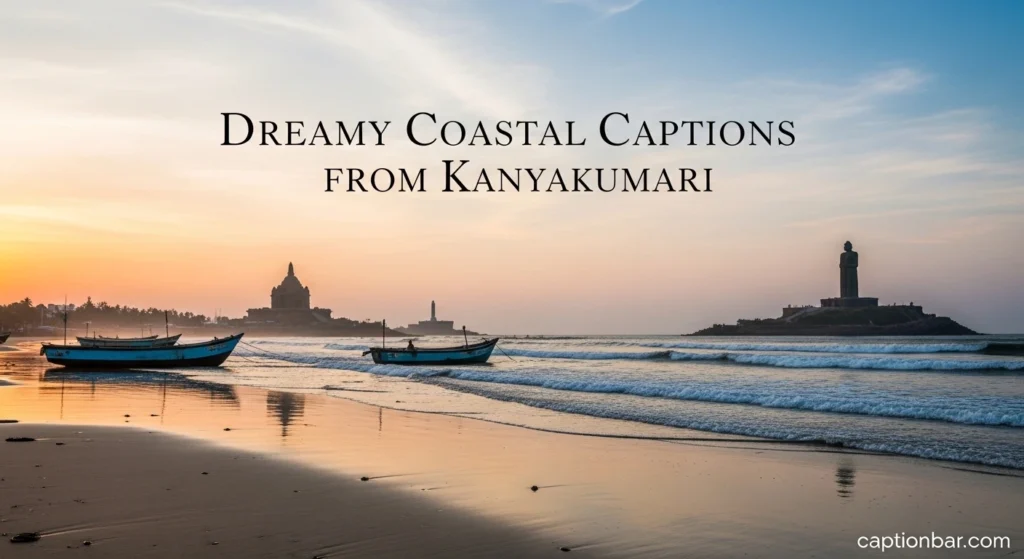 Dreamy Coastal Captions from Kanyakumari