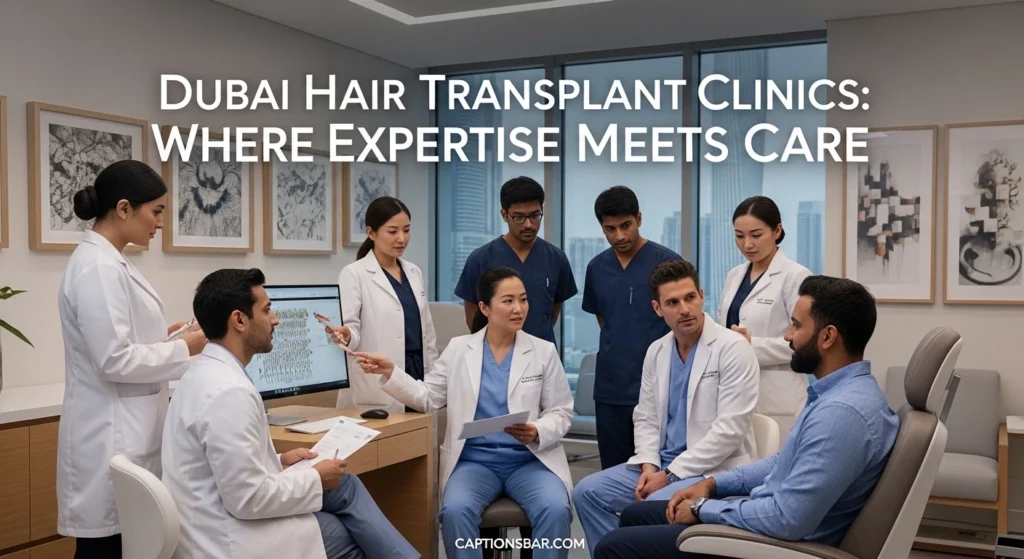 Dubai Hair Transplant Clinics: Where Expertise Meets Care