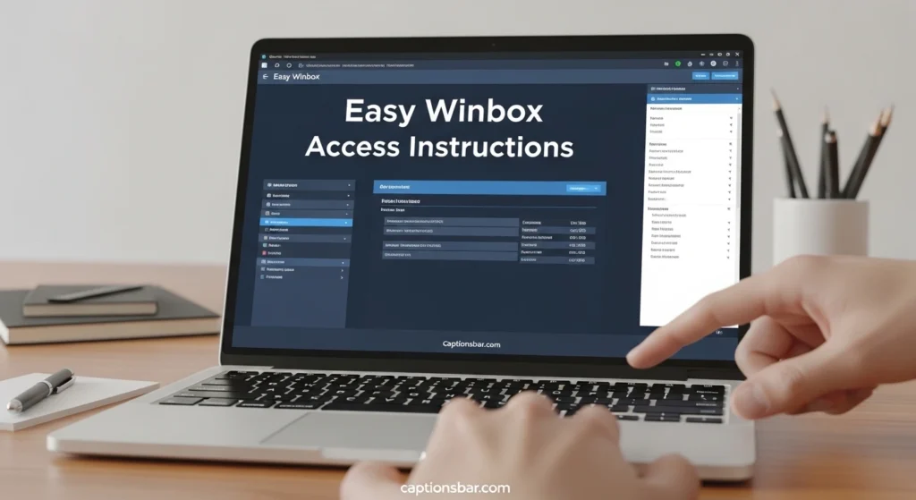 Easy Winbox Access Instructions