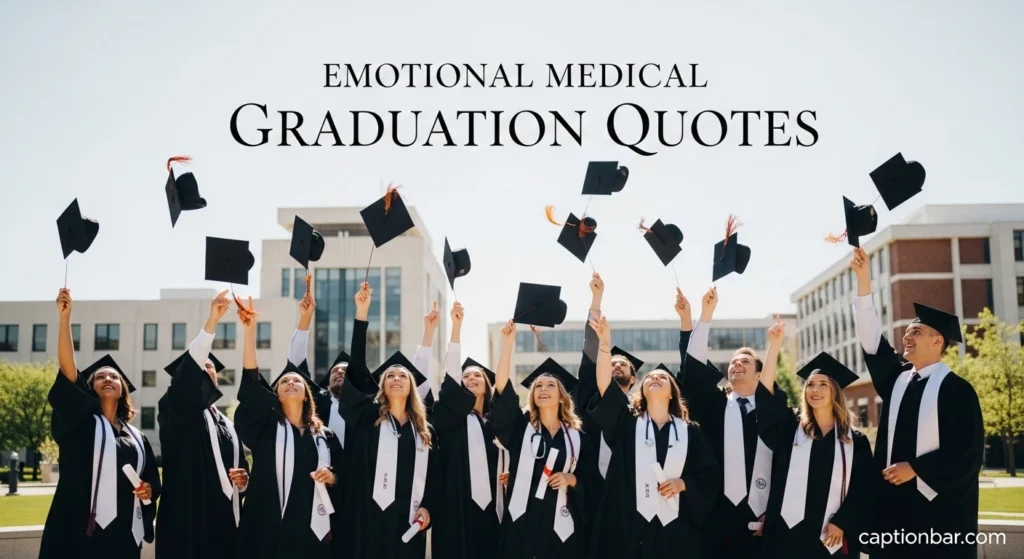 Emotional Medical Graduation Quotes