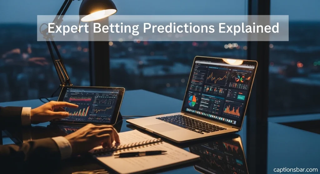 Expert Betting Predictions Explained