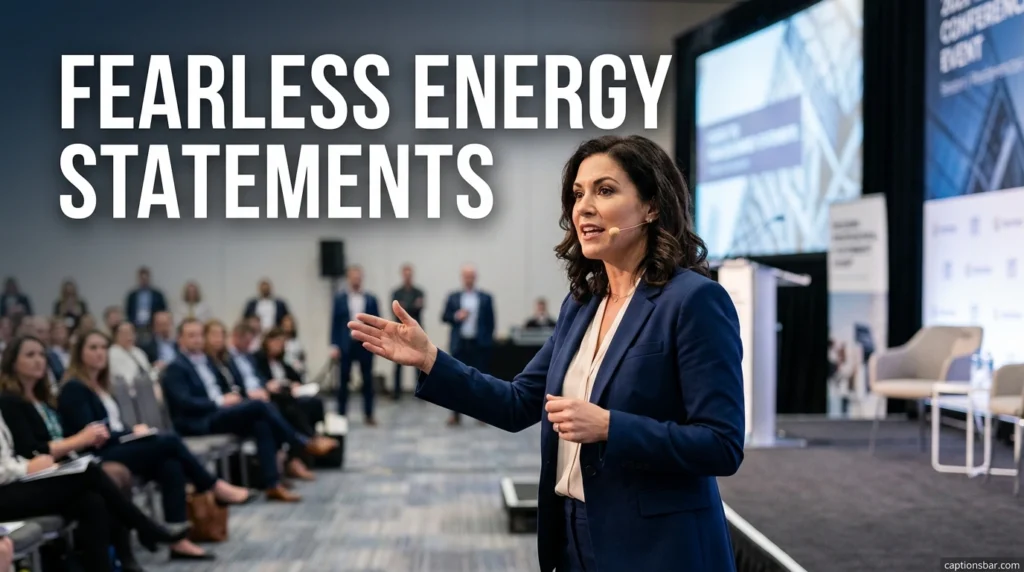 Fearless Energy Statements