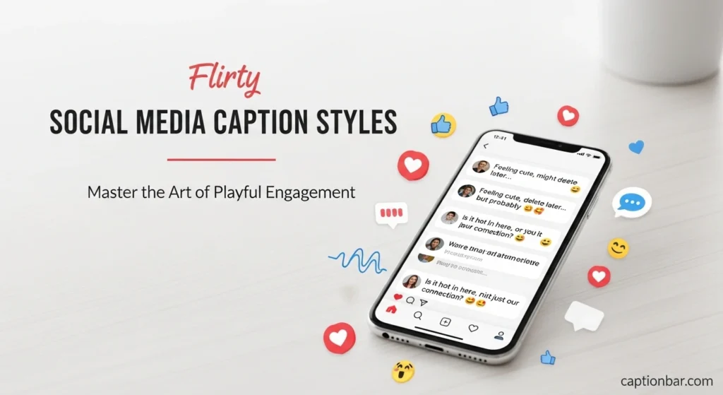 Flirty Social Media Caption Styles
