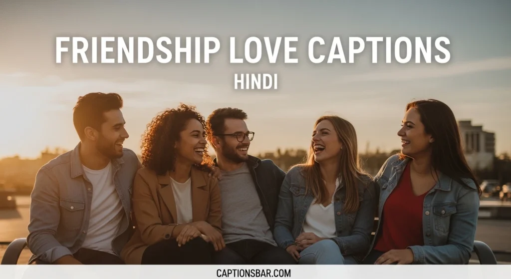 Friendship Love Captions Hindi