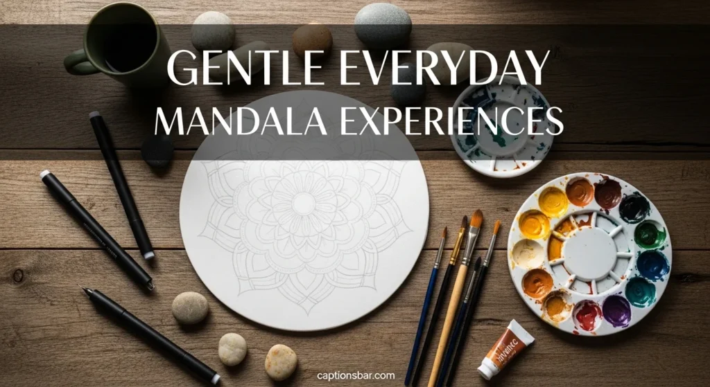 Gentle Everyday Mandala Experiences