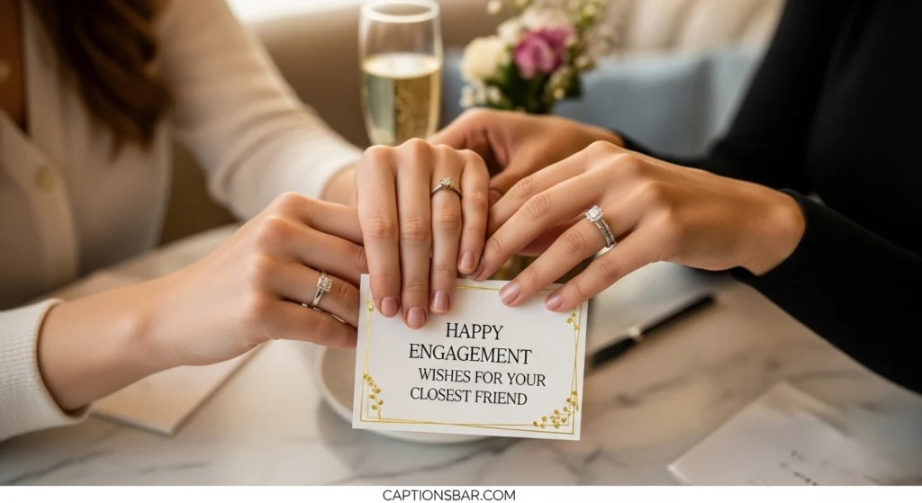 Happy Engagement Wishes for Your Closest Friend