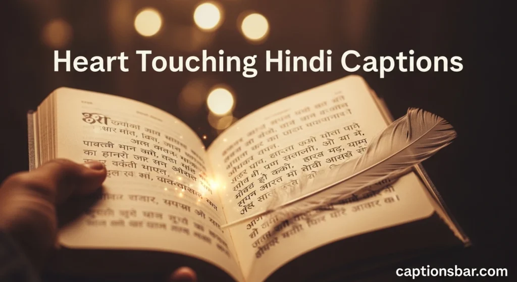 Heart Touching Hindi Captions