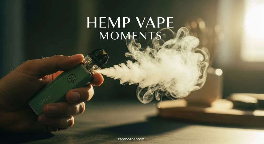 Hemp Vape Moments