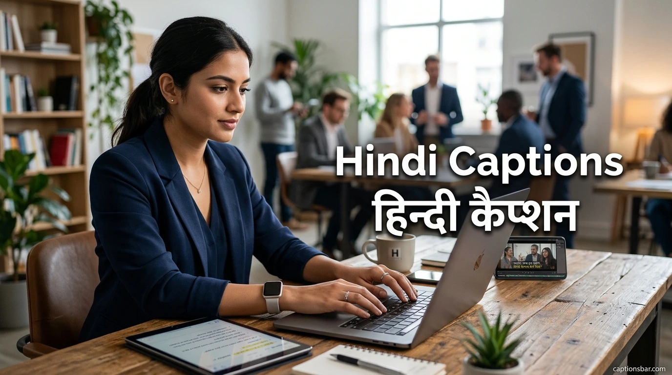 Hindi Captions
