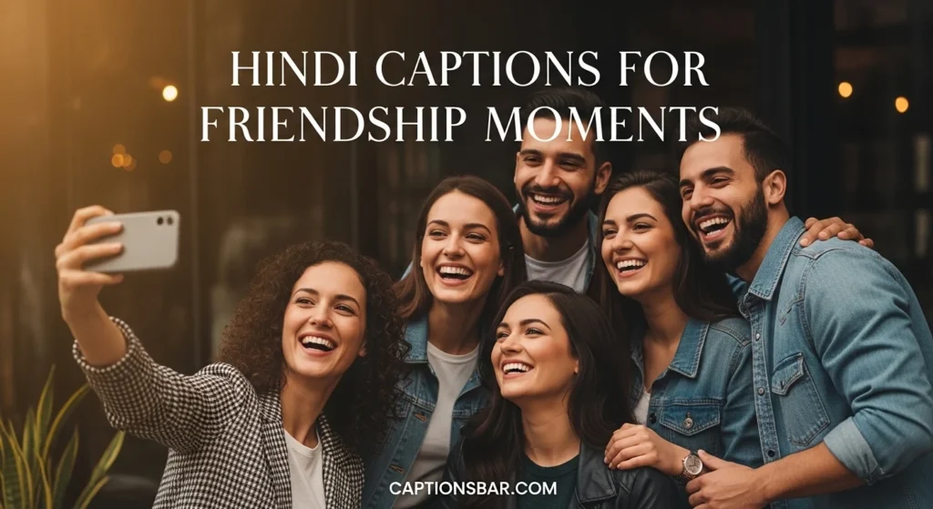 Hindi Captions for Friendship Moments