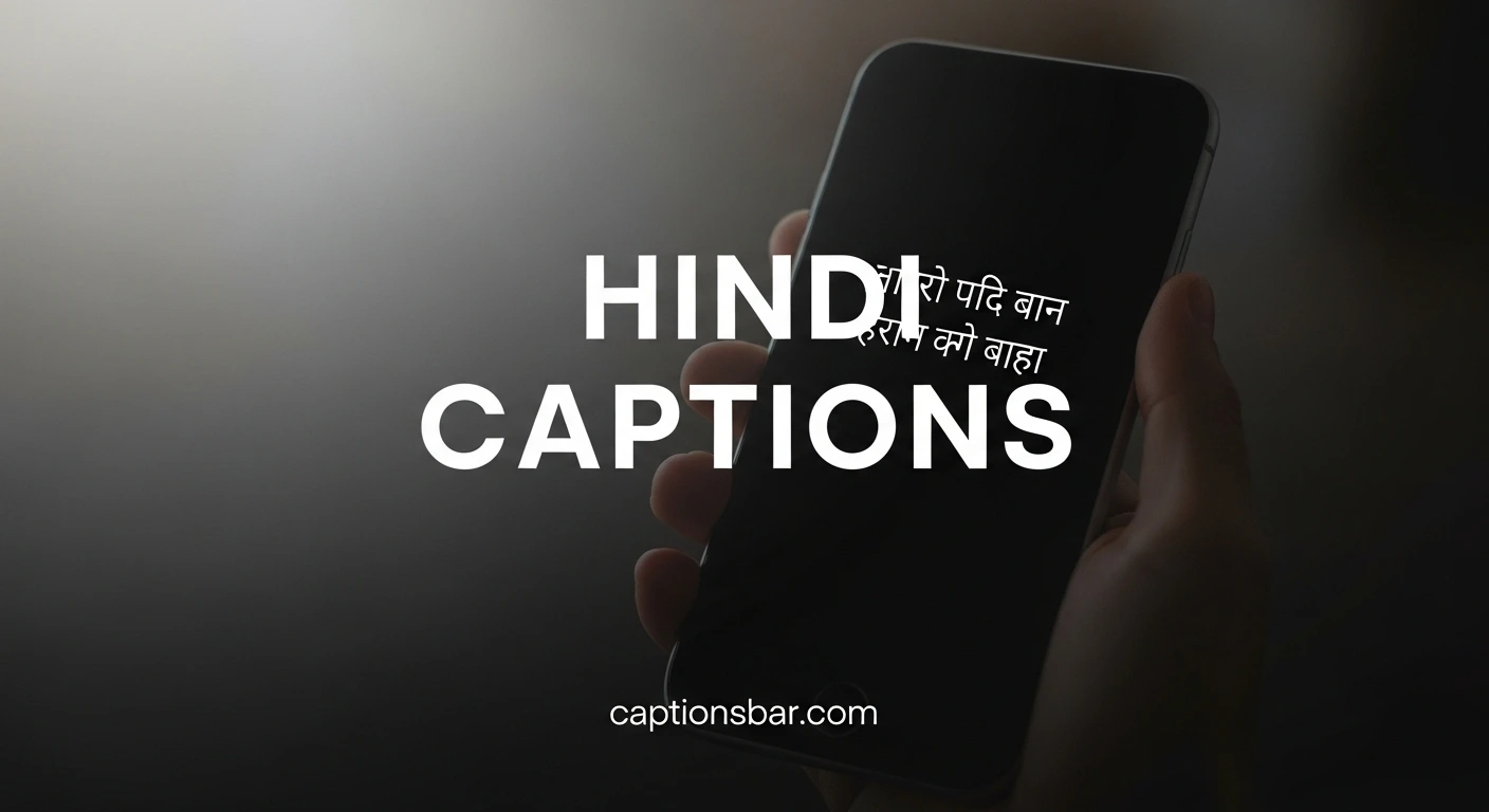 Hindi Captions